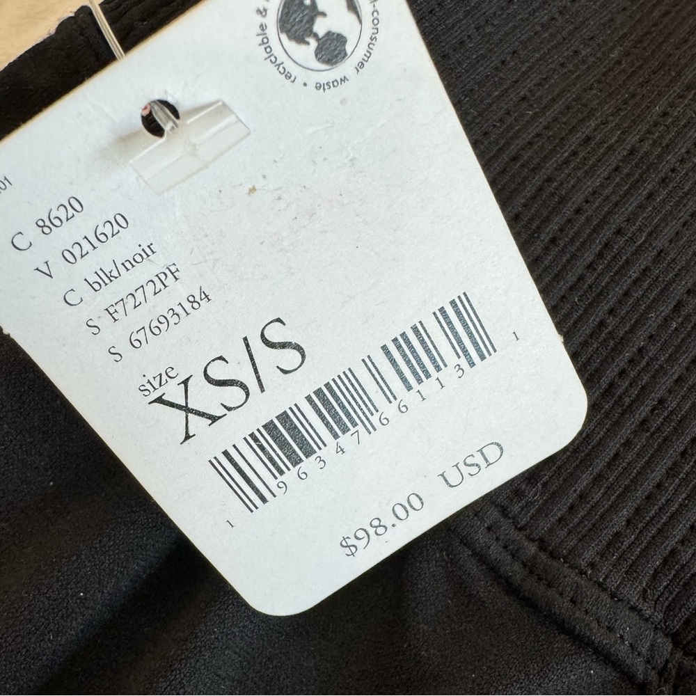 Free people flare legging - black - NWT - high rise -size XS / S - Picture 4 of 9